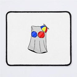 Smily Ghost Mouse Pad
