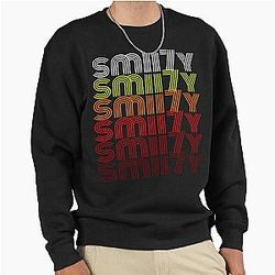 Smiley Vintage Pullover Sweatshirt