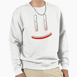 Smiley Color Pullover Sweatshirt