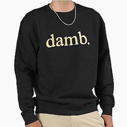 Yellow Dam Gold Foil Pullover Sweatshirt