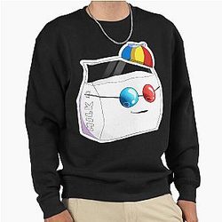 Smiley Art Pullover Sweatshirt