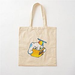 Smiley Cotton Tote Bag