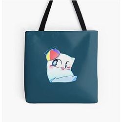 Smiley Merch Smiley Logo All Over Print Tote Bag