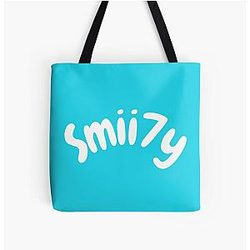 Smiley Merch All Over Print Tote Bag
