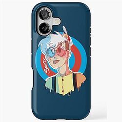 Smiley YouTuber funny iPhone Tough Case