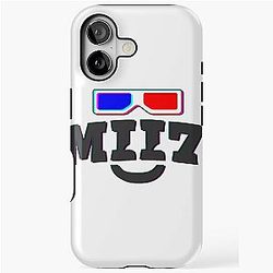 Smiley Anaglyph iPhone Case