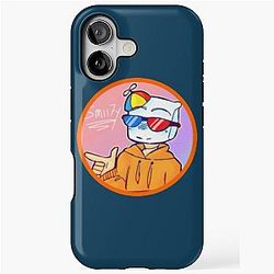 Smiley YouTuber funny iPhone Tough Case