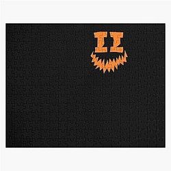 3 Black Dot Smiley Jigsaw Puzzle