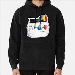 Smiley Art Pullover Hoodie