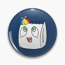 Smiley YouTuber Funny Game Pin