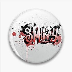 Smiley Graffiti Pin