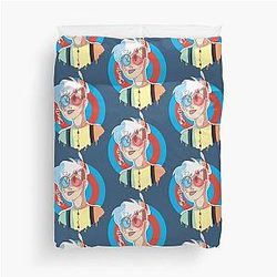 Smiley YouTuber Funny Game Duvet Cover