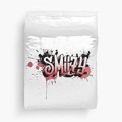 Smiley Graffiti Duvet Cover