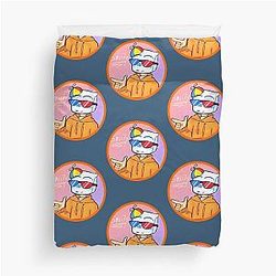Smiley YouTuber funny game Duvet Cover