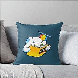 Smiley Throw Pillow