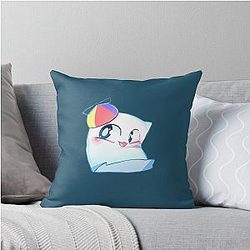 Smiley Merch Smiley Logo Throw Pillow