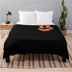 Black Dot Throw Blanket