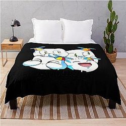 Smiley 4 Art YouTuber Active Throw Blanket