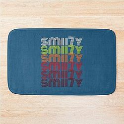 Smiley Vintage Bath Mat