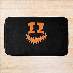 Halloween icon Smiley Bath Mat