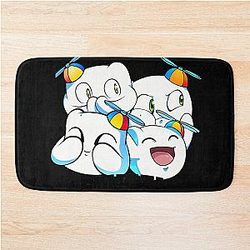 Smiley 4 Art YouTuber Active Bath Mat