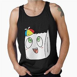 Smiley YouTuber funny game tank top