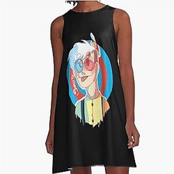 Smiley YouTuber funny A-Line Dress