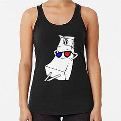Smiley Racerback Tank Top