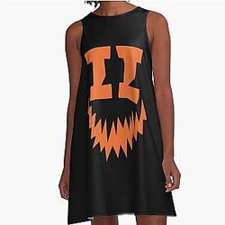 Smiley Merch Halloween A-Line Dress
