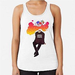 High Milkbag - Smiley Racerback Tank Top