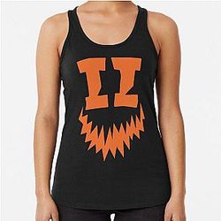 Smiley Merch Halloween Racerback Tank Top
