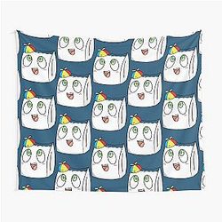 Smiley Youtuber Funny Game Tapestry
