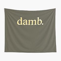 Smiley dam gold foil smiley Tapestry
