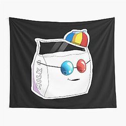 Smiley Art Tapestry