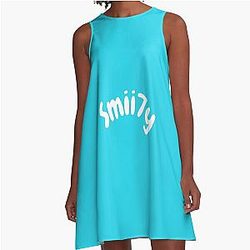 Smiley Merch A-Line Dress