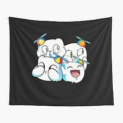 Smiley 4 Art Youtuber Active Tapestry
