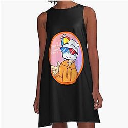 Smiley YouTuber funny A-Line Dress