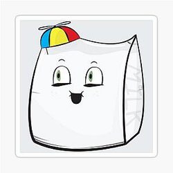 Smiley Logo Sticker