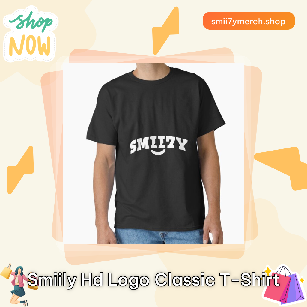 SMiily HD Logo Classic T-Shirt