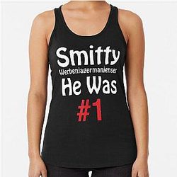 Smitty Werbenjagermanjensen Was Number One Racerback Tank Top