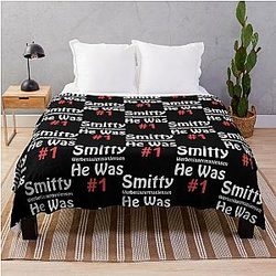 Smitty Werbenjagermanjensen - He was number 1 - He was number one Throw Blanket