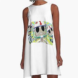 Smitty Werbenjagermanjensen A-Line Dress