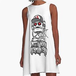 Smitty Werbenjagermanjenson was a Halloween A-Line Dress