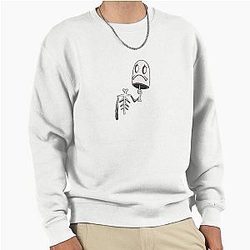 Skeleton fish SpongeBob Smitty Werbenjagermanjensen Pullover Sweatshirt
