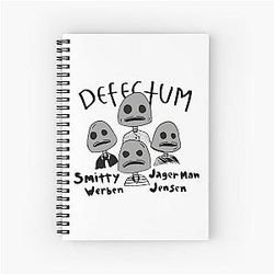 Smitty Werbenjagermanjensen Spiral Notebook