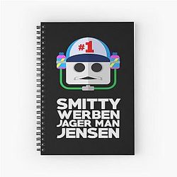 Smitty Werbenjagermanjensen Spiral Notebook