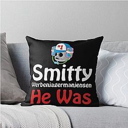 Smitty Werbenjagermanjensen Throw Pillow