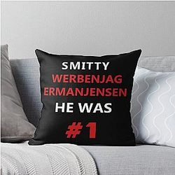 Smitty Werbenjagermanjensen Throw Pillow
