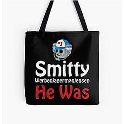 Smitty Werbenjagermanjensen He Was All Over Print Tote Bag