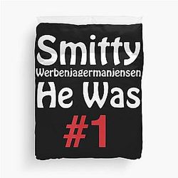 Smitty Werbenjagermanjensen He Was Number One Duvet Cover